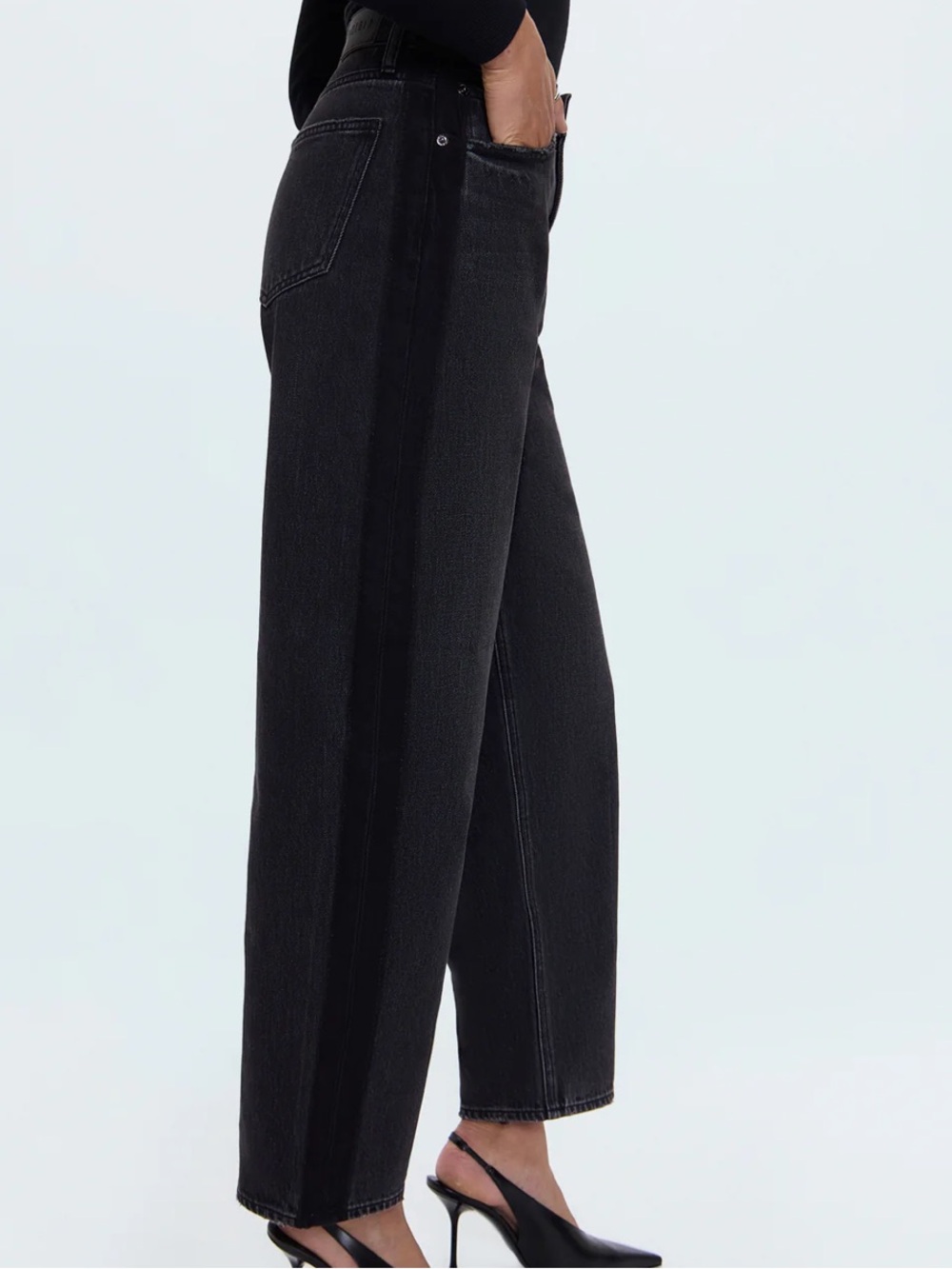 NWT Pistola WES HIGH RISE BARREL JEAN - CINEMA - Picture 2 of 9